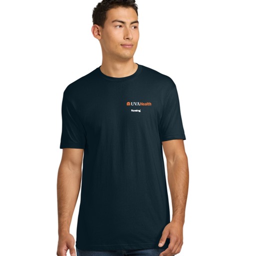 Next Level Men's Ringspun Cotton Short Sleeve Navy Tshirt